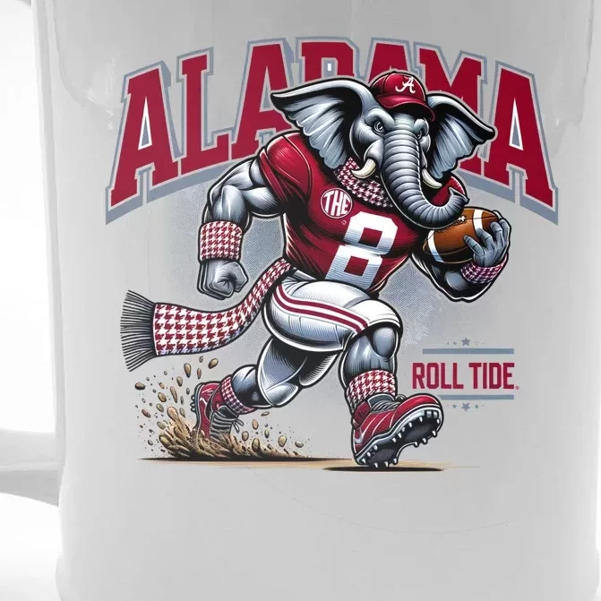 Alabama Roll Tide Football Front & Back Beer Stein