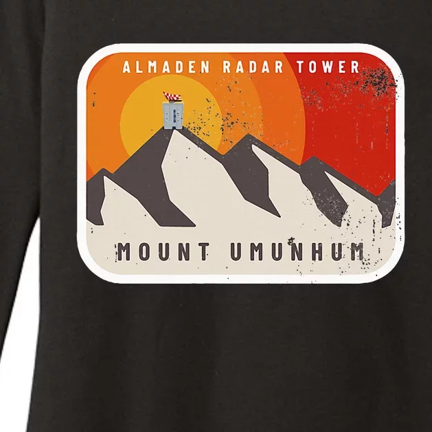 Almaden Radar Tower Mount Umunhum Womens CVC Long Sleeve Shirt