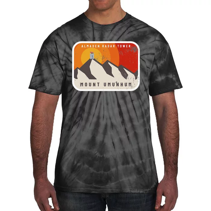 Almaden Radar Tower Mount Umunhum Tie-Dye T-Shirt