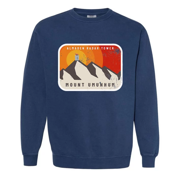 Almaden Radar Tower Mount Umunhum Garment-Dyed Sweatshirt