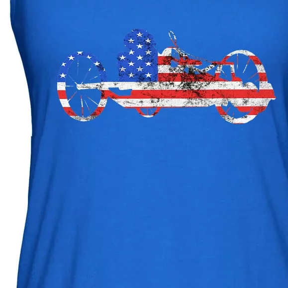 American Recumbent Trike USA Cycling Recumbent Bike Triker Ladies Essential Flowy Tank