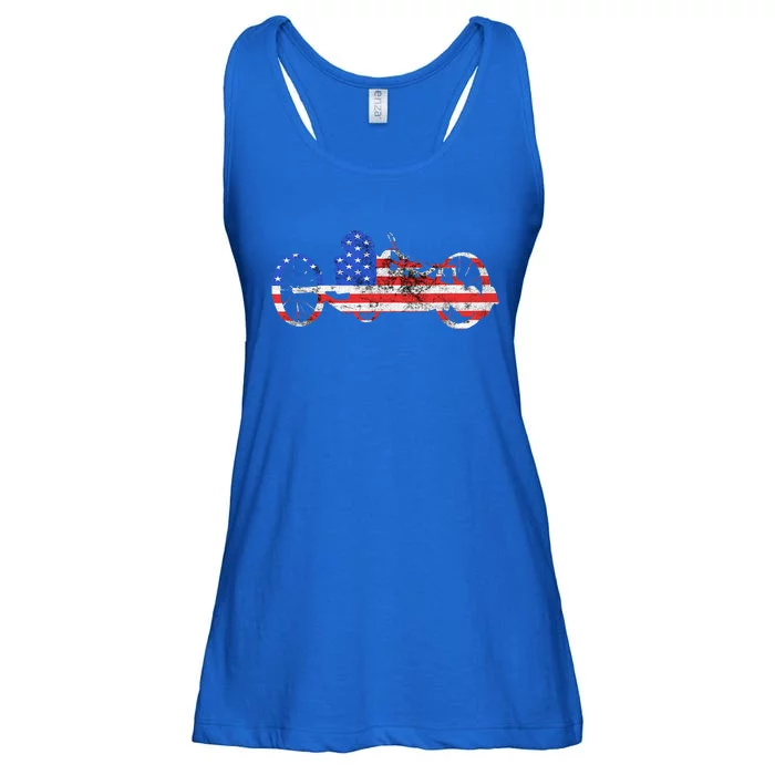 American Recumbent Trike USA Cycling Recumbent Bike Triker Ladies Essential Flowy Tank