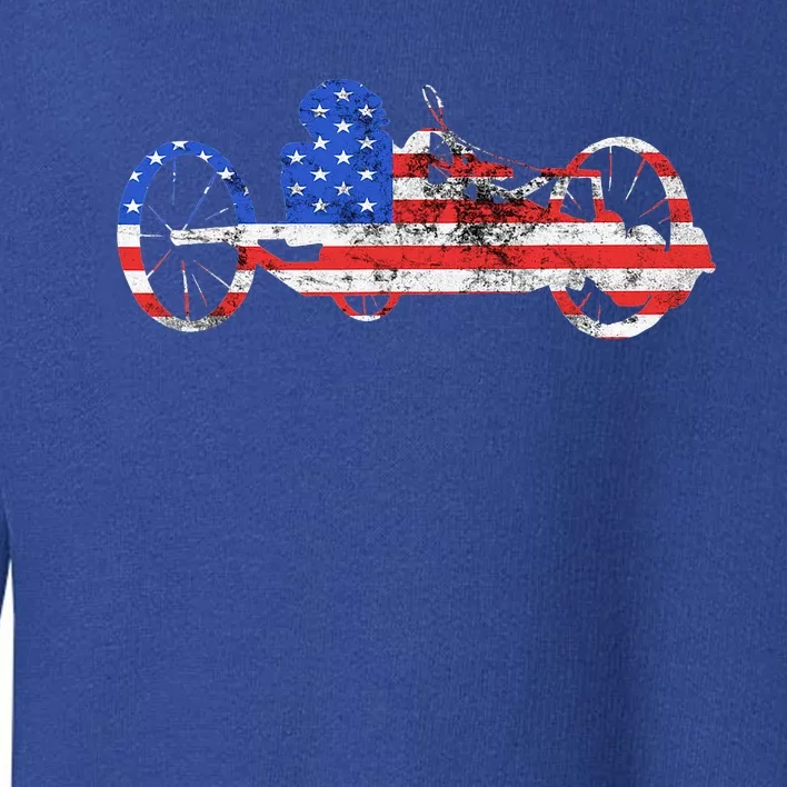 American Recumbent Trike USA Cycling Recumbent Bike Triker Toddler Sweatshirt