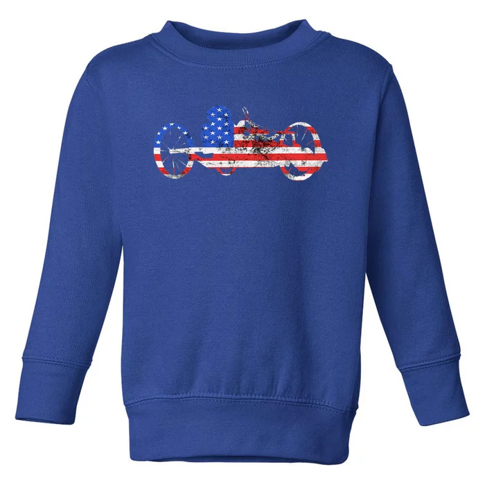 American Recumbent Trike USA Cycling Recumbent Bike Triker Toddler Sweatshirt