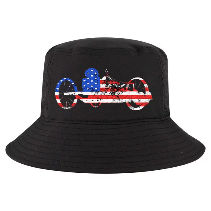 American Recumbent Trike USA Cycling Recumbent Bike Triker Cool Comfort Performance Bucket Hat