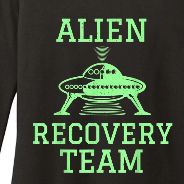 Alien Recovery Team UFO Fans Extraterrestrial Enthusiasts Womens CVC Long Sleeve Shirt