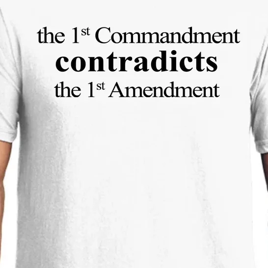 Aron Ra The 1St Commandment Contradicts The 1St Amendment Pajama Set