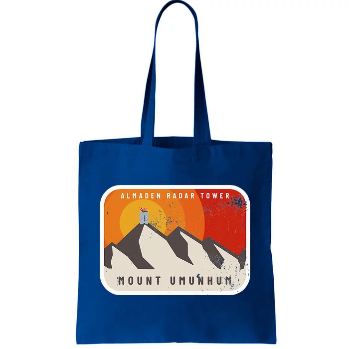 Almaden Radar Tower Mount Umunhum Tote Bag