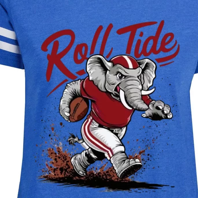 Alabama Roll Tide Elephant Alabama Sport Enza Ladies Jersey Football T-Shirt