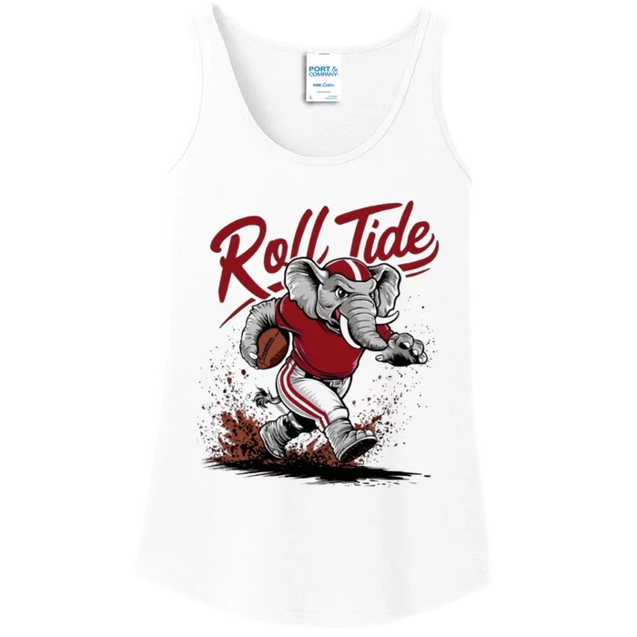 Alabama Roll Tide Elephant Alabama Sport Ladies Essential Tank