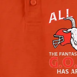 All Rise The Fantasy Football Goat Has Arrived Champion Dry Zone Grid Performance Polo