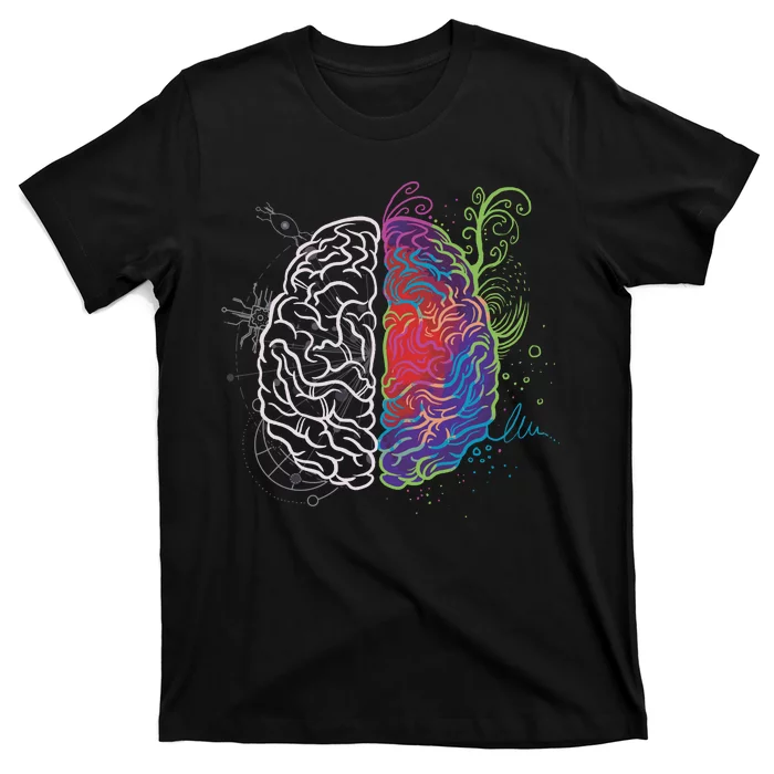 Artistic And Logical Brain T-Shirt