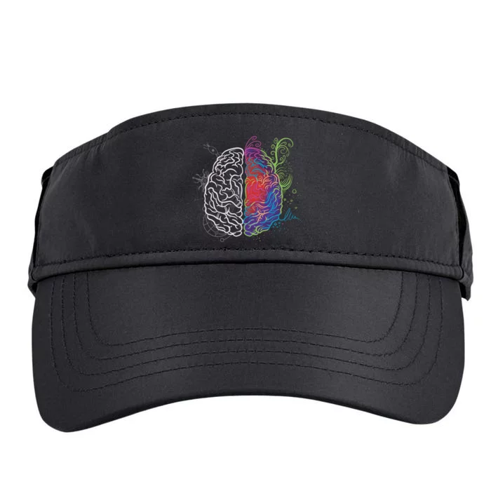 Artistic And Logical Brain Adult Drive Performance Visor