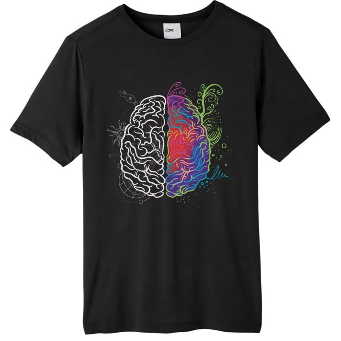 Artistic And Logical Brain ChromaSoft Performance T-Shirt