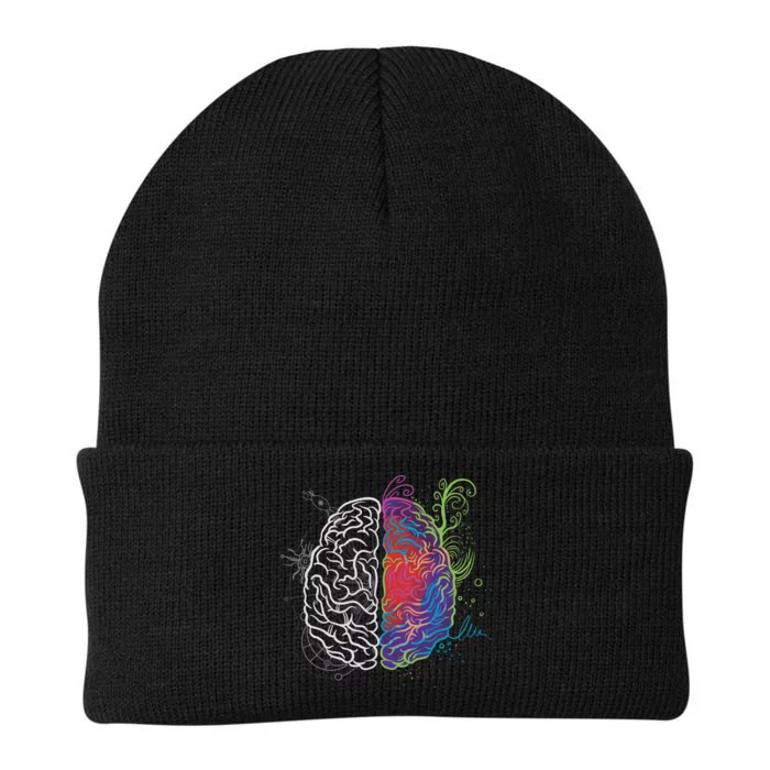 Artistic And Logical Brain Knit Cap Winter Beanie