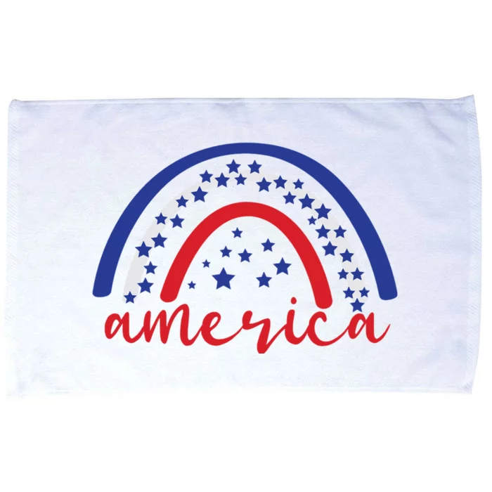 America Rainbow USA Microfiber Hand Towel