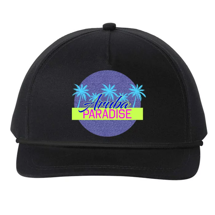 Aruba Paradise Snapback Five-Panel Rope Hat