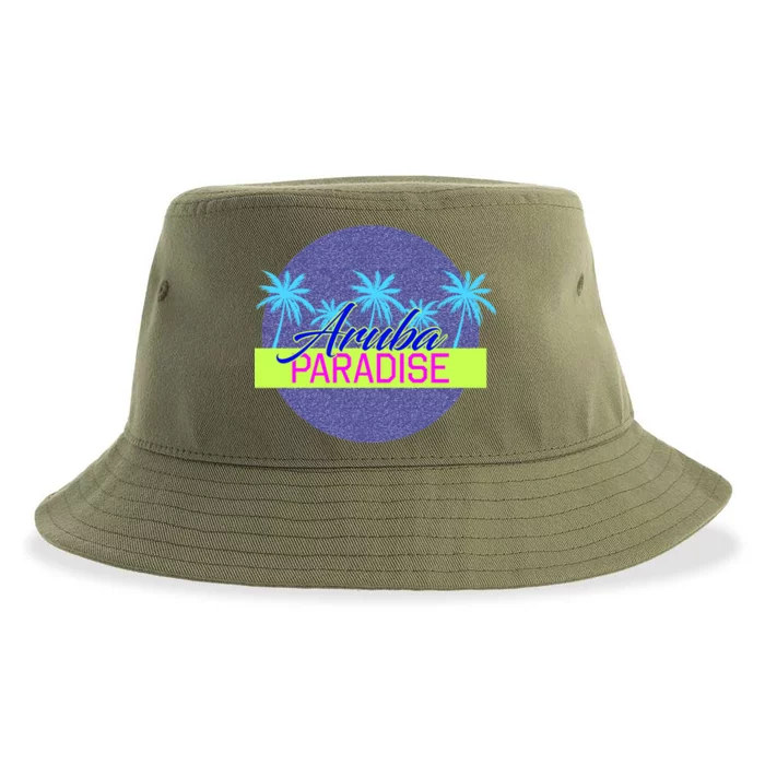 Aruba Paradise Sustainable Bucket Hat