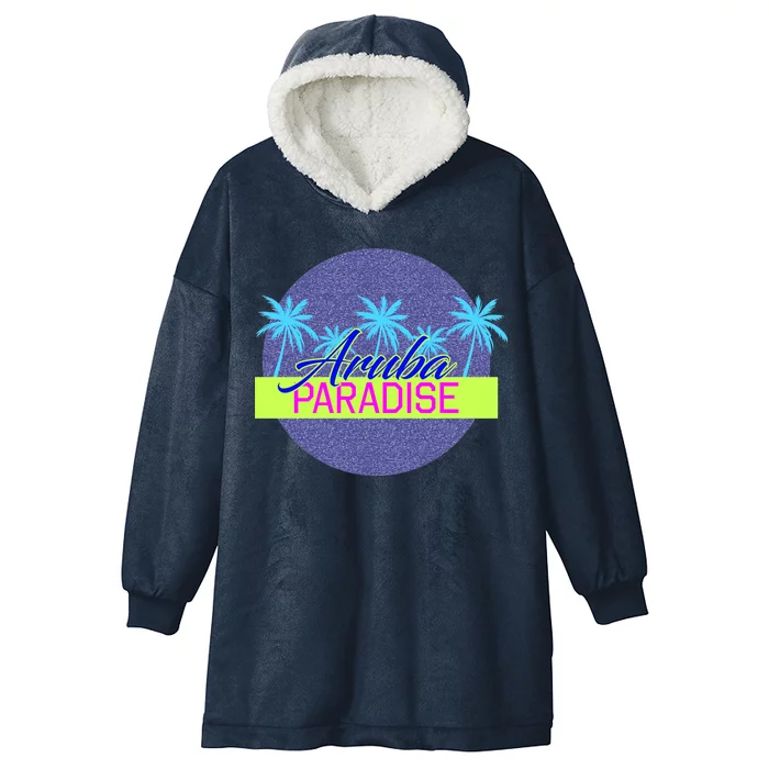 Aruba Paradise Hooded Wearable Blanket