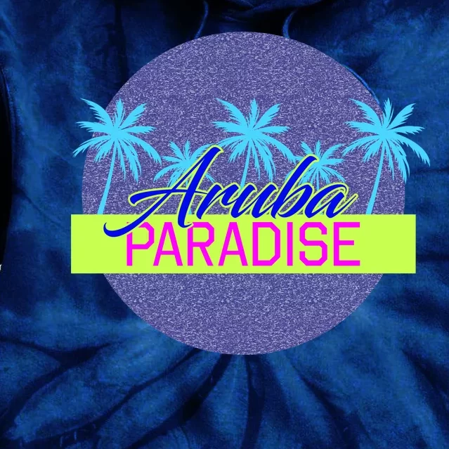 Aruba Paradise Tie Dye Hoodie