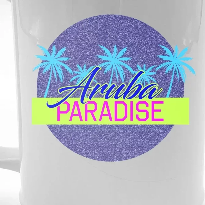 Aruba Paradise Front & Back Beer Stein