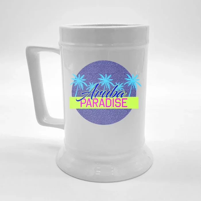 Aruba Paradise Front & Back Beer Stein