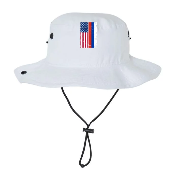 American Russia Vintage Flag Legacy Cool Fit Booney Bucket Hat