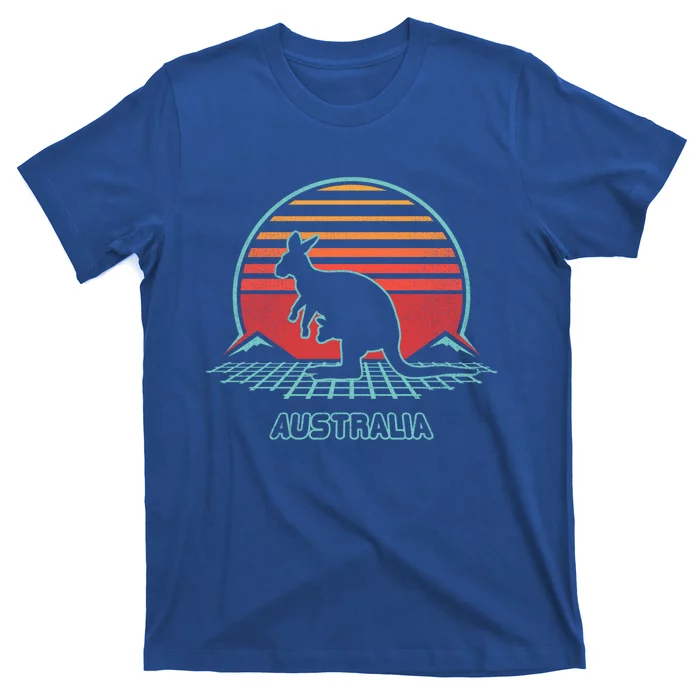 Australia Retro Vintage 80s Style Funny Gift T-Shirt