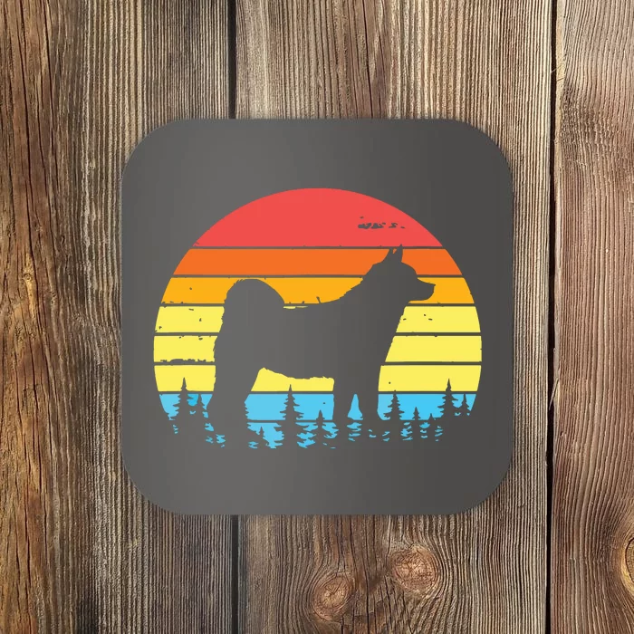 AKITA Retro Vintage Apparel Coaster