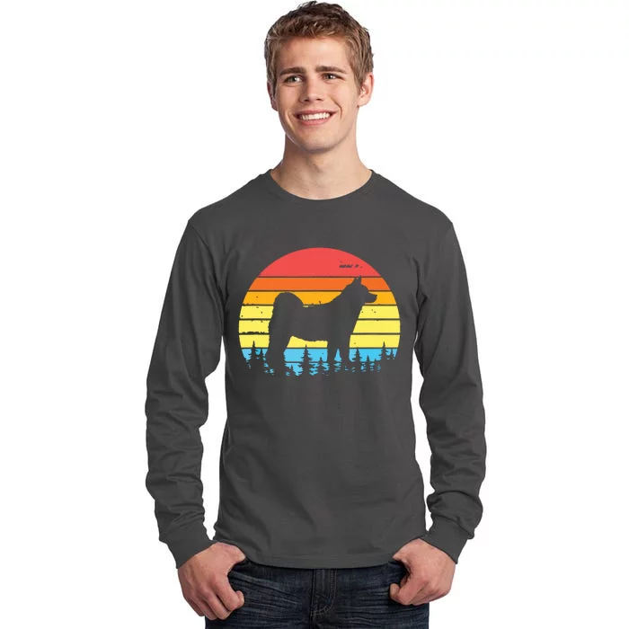 AKITA Retro Vintage Apparel Tall Long Sleeve T-Shirt