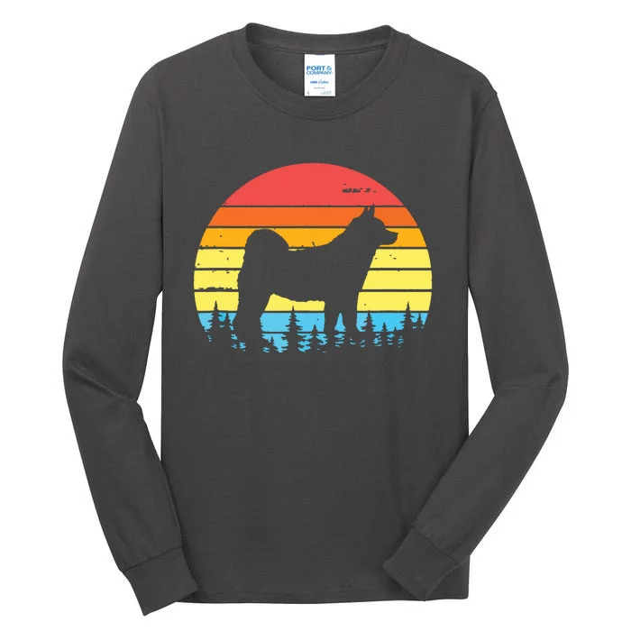 AKITA Retro Vintage Apparel Tall Long Sleeve T-Shirt