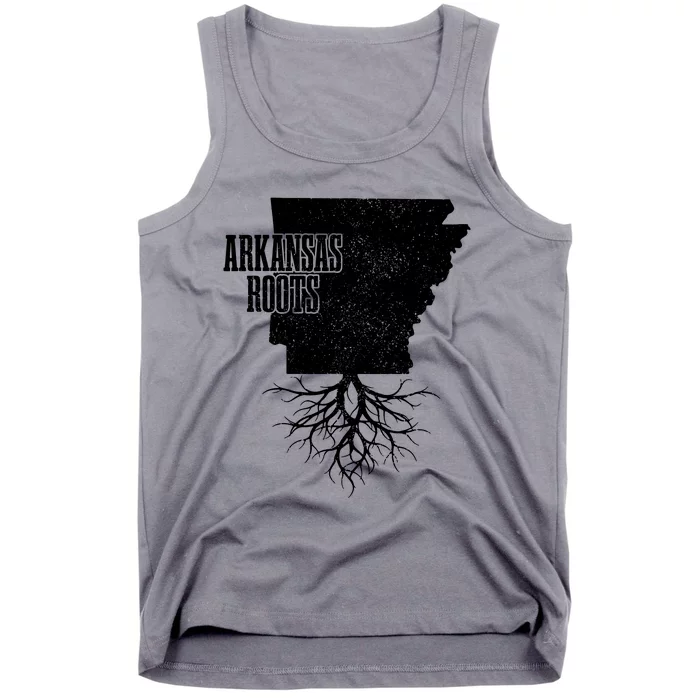 Arkansas Roots Vintage Pride State Map Gift Tank Top