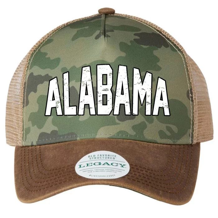 Alabama Retro Vintage Legacy Tie Dye Trucker Hat