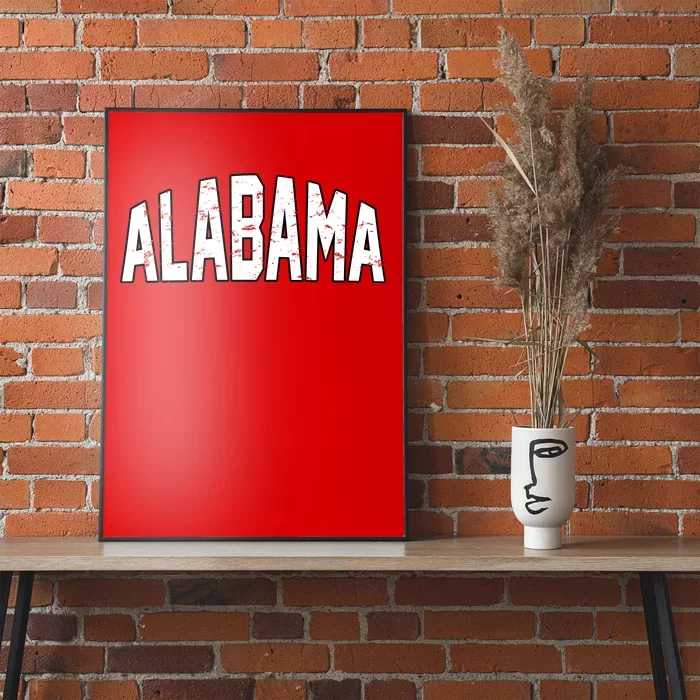 Alabama Retro Vintage Poster