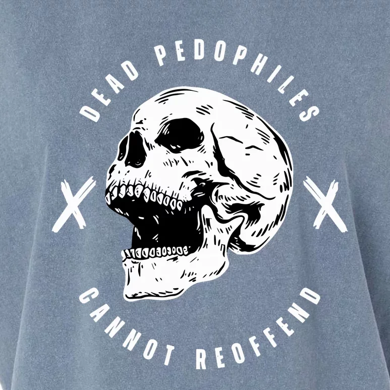 Alex Rosen Wearing Dead Pedophiles Cannot Reoffend Garment-Dyed Women's Muscle Tee