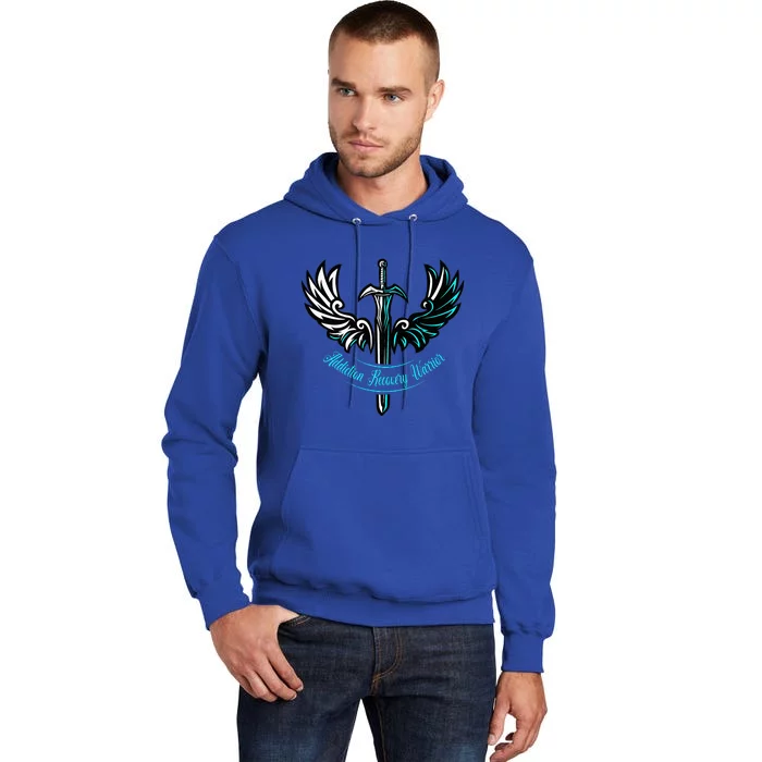 Addiction Recovery Warrior Celebrate Recovery Awareness Tall Hoodie