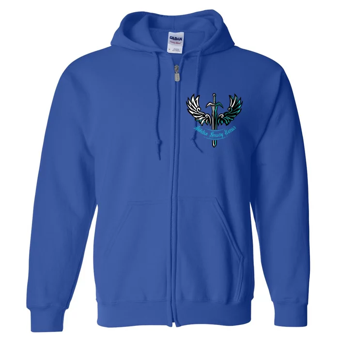 Addiction Recovery Warrior Celebrate Recovery Awareness Full Zip Hoodie