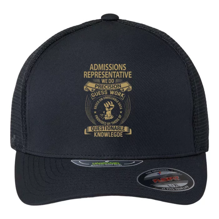 Admissions Representative We Do Precision Flexfit Unipanel Trucker Cap