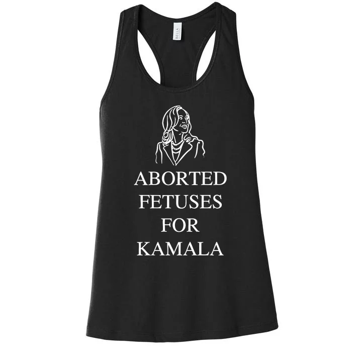 Alex Rosen Wearing Aborted Fetuses For Kamala Women's Racerback Tank