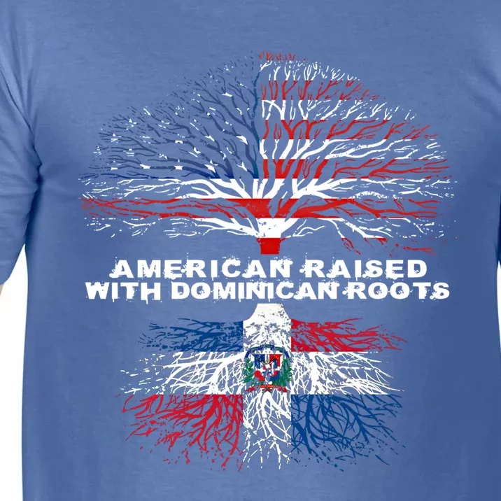 American Raised With Dominican Roots Republic Gift Comfort Colors T-Shirt