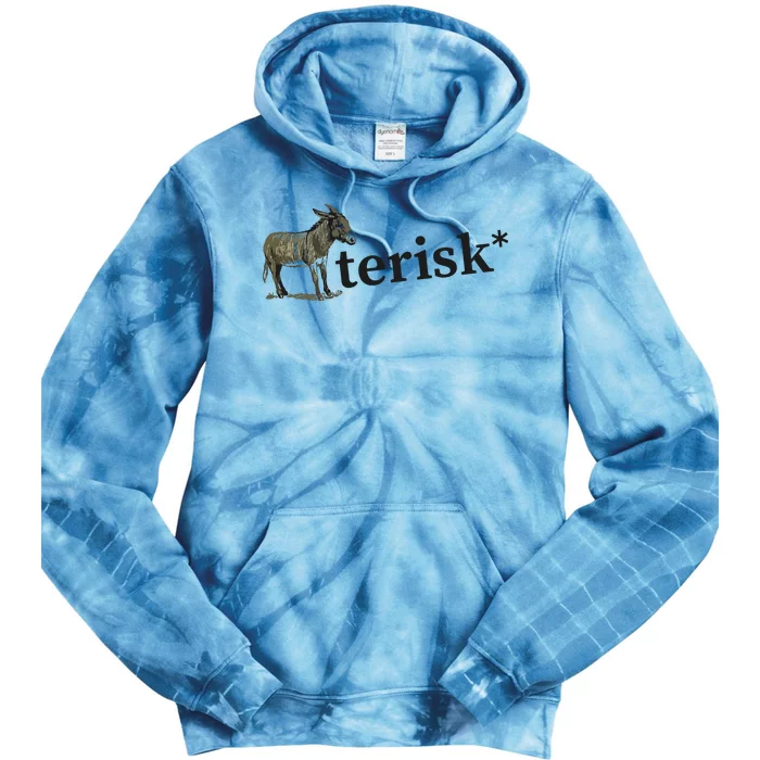 Asterisk Reader Writer Tie Dye Hoodie