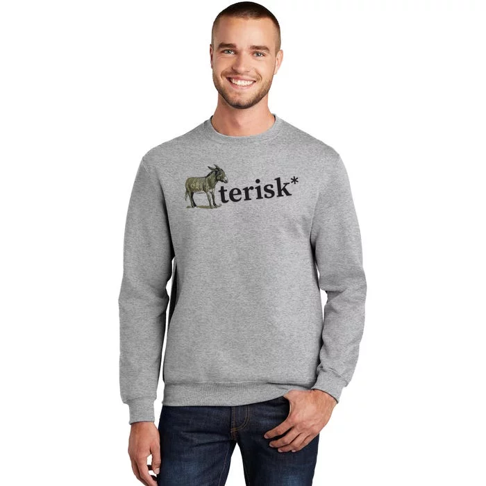 Asterisk Reader Writer Tall Sweatshirt