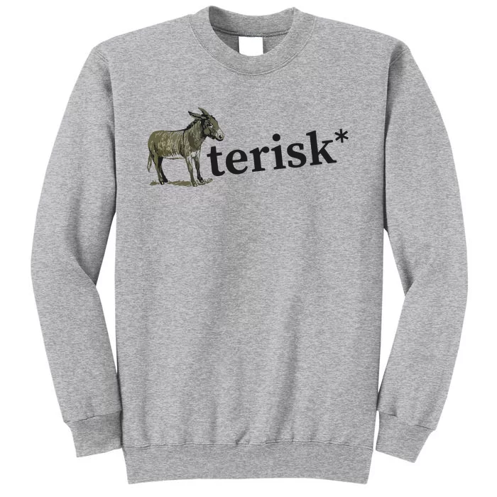 Asterisk Reader Writer Tall Sweatshirt