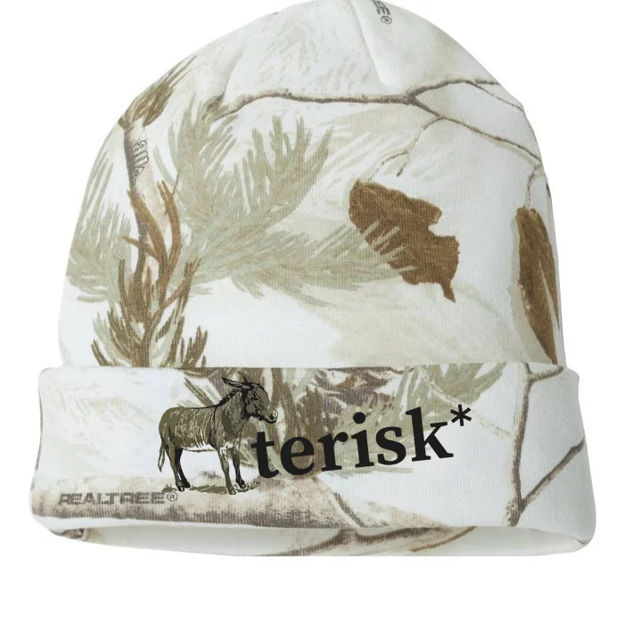 Asterisk Reader Writer Kati - 12in Camo Beanie