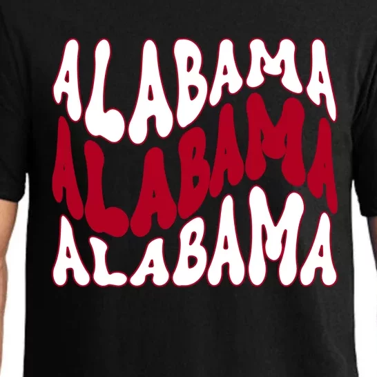 Alabama Retro Wave Pajama Set