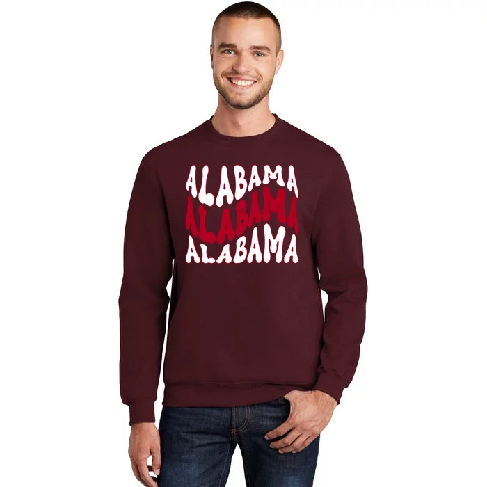 Alabama Retro Wave Tall Sweatshirt