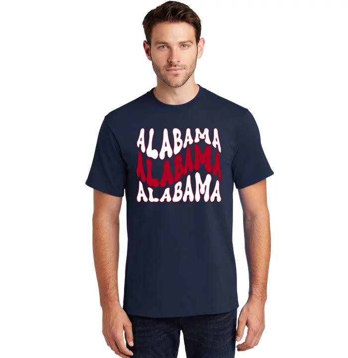 Alabama Retro Wave Tall T-Shirt