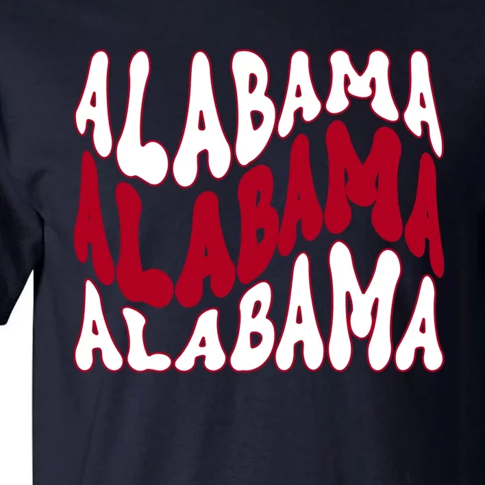 Alabama Retro Wave Tall T-Shirt