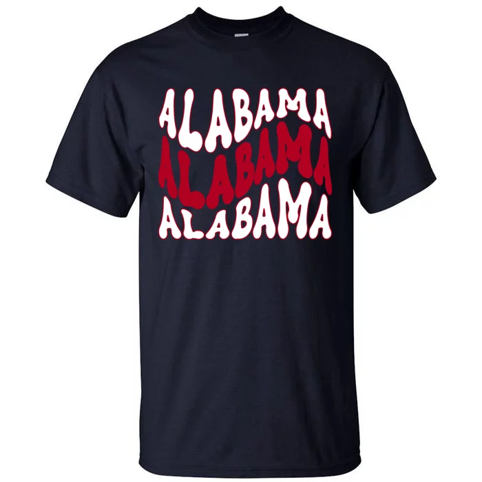 Alabama Retro Wave Tall T-Shirt