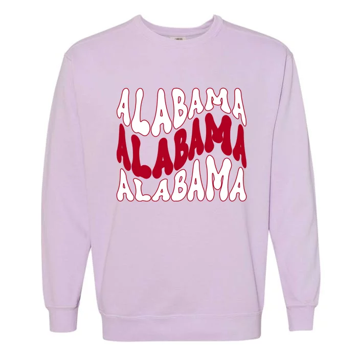 Alabama Retro Wave Garment-Dyed Sweatshirt